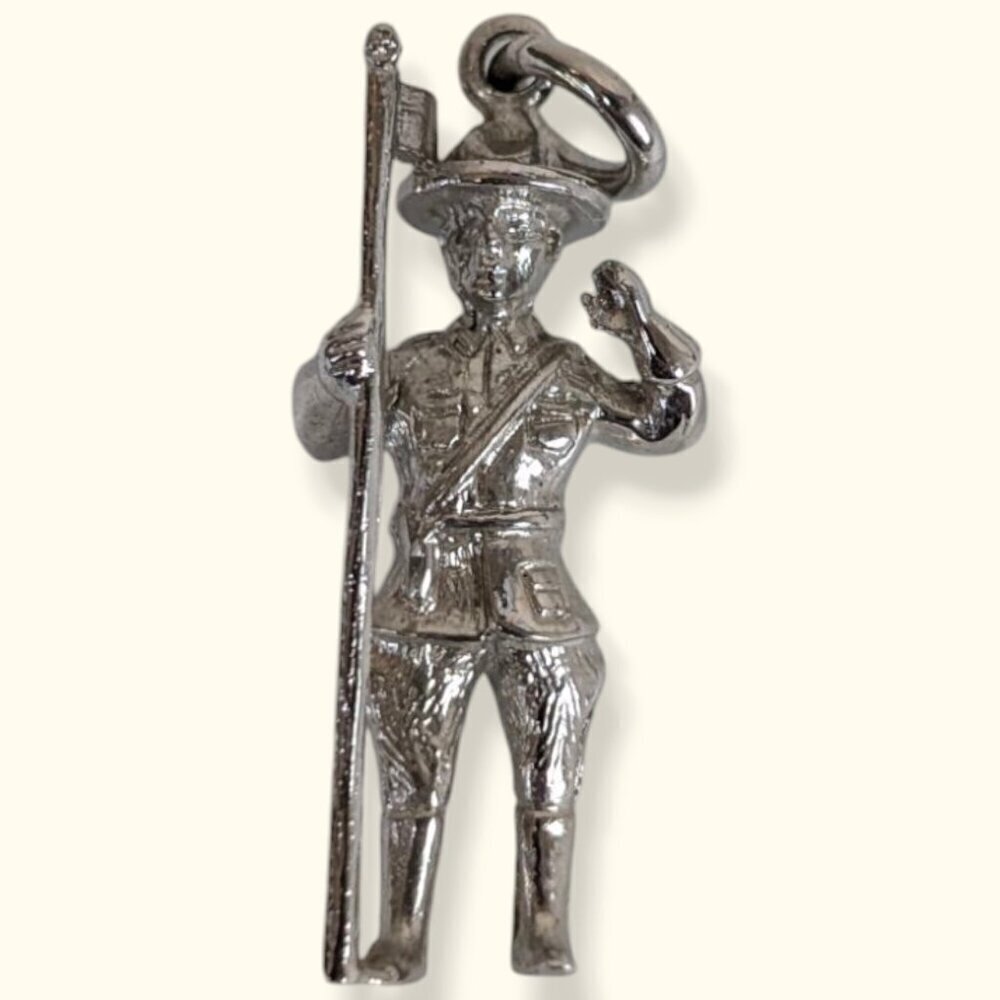 🍁Vintage Sterling RCMP Mountie Charm